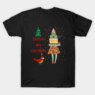 Design My Christmas, Architect Gift, Christmas Gift, Designer Gift T-Shirt